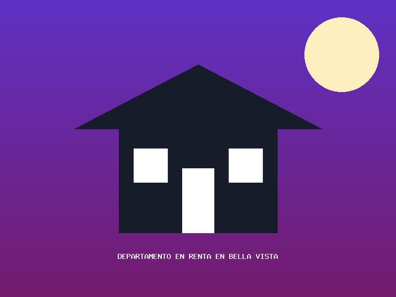 Departamento en renta en Bella Vista