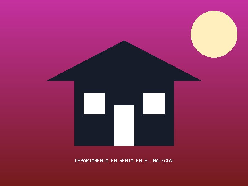 Departamento en renta en el Malecón